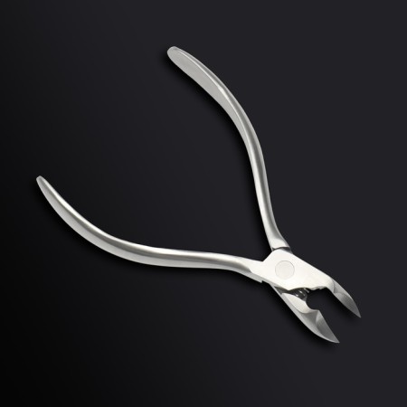 Pedicure nippers "Premium", hidden spring, 12.2 cm, blade length - 15 mm, silver color-6