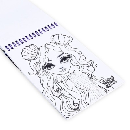 Notepad for Neo Stars with stickers and translated tattoos "Sun"-3