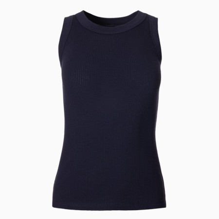 T-shirt female, dark blue color, size 44 (m)-6