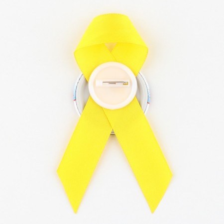 Icon with tape "First grader", d = 4.5 cm-4