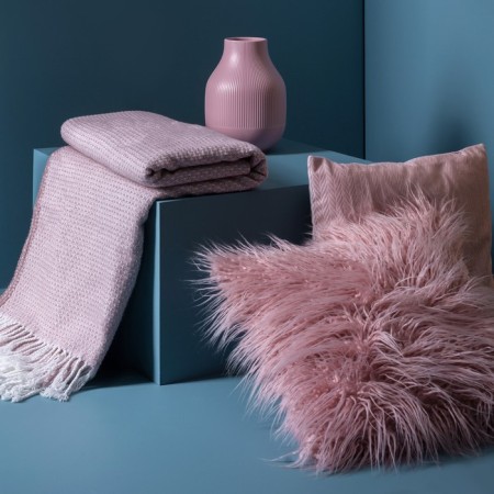 Decorative pillow New Pink, size 40x40 cm-7