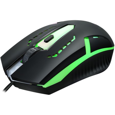 Mouse call 398G Black optical (2400DPI) USB for a laptop (4but)-4