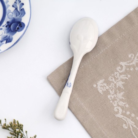 Spoon "Flowers", large, 15 x 4 cm-2