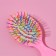 Comb - mini massage, 5.5 × 14 cm, the color is gentle - pink