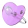 Nipple - orthodontic dummy, Little Princess, with cap, +12 months, pink/silver, rhinestones