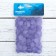 Decorative stones for the aquarium, luminous, 20 mm, 200 g, purple