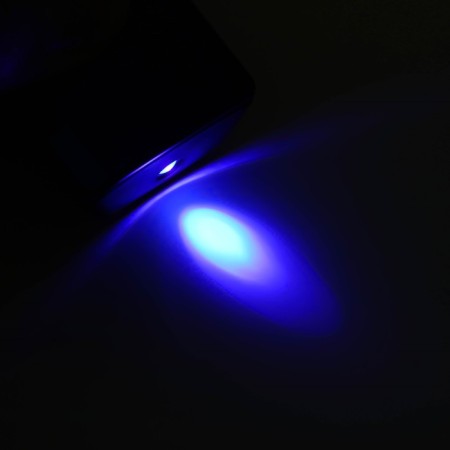 Electronic lighter, USB, spiral, flashlight, 2.5 x 7.5 cm, lilac-5