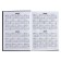 The diary is half-dantered for 4 years A5, 192 sheets, solid cover, silk, gray-blue