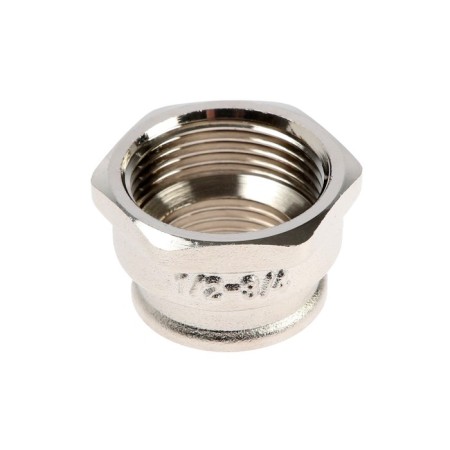 Aqualink transition, 1/2 "x 3/4", internal thread, nickel -plated brass-1