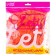 Latex ball 12 ", pastel, set 100 pcs., Orange color