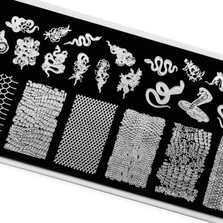 TNL Premium stamping plate "Snake cunning"-1