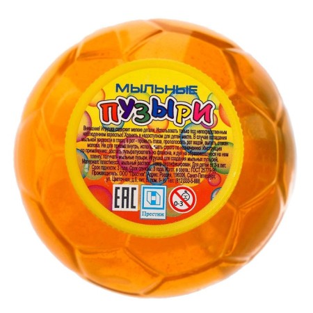 Soap bubbles "Ball" 160 ml mix-1