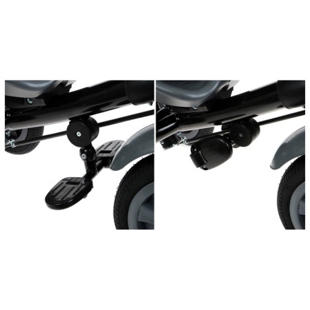 Three -haired bicycle Vivat 1, black color-4