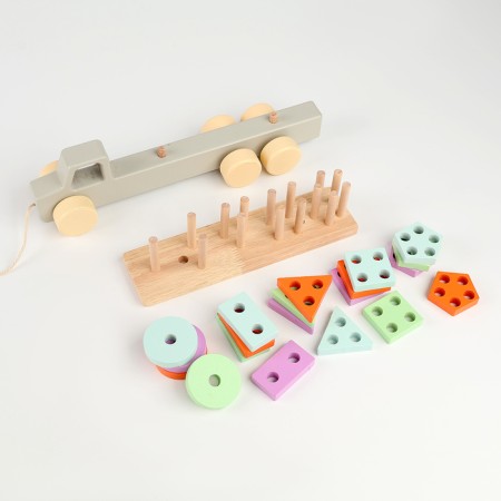 Pyramid logical "truck", size 4.3x31x9.5 cm-2