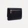 Women's wallet on magnets, black color