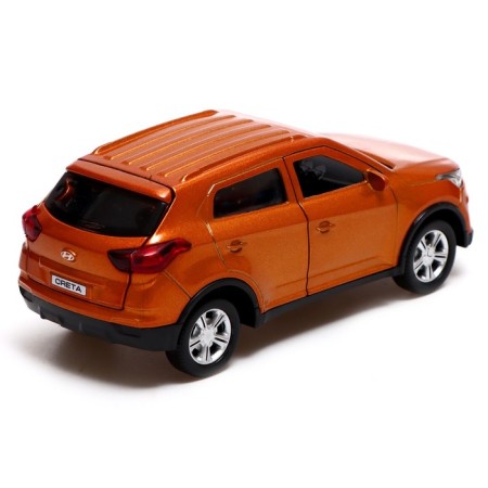 Metal machine Hyundai Creta/Skoda Yeti, 12 cm, doors, baggage, inertia, mix-3
