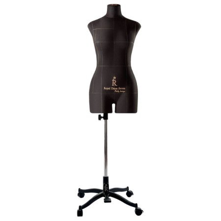Portnovsky Monica mannequin, Standard set, size 44, black, “Milan” stand and case-shot