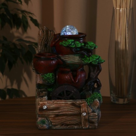 Fountain "Potions under the tree" 17x14.5x26 cm (with backlight)-2