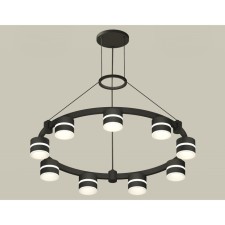 Ambrella Light Acrylic lamp, XR92051902, GX53 LED 12 W, black sand, white matte