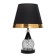 Gino table lamp E27 40W black 25x25x42 cm