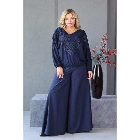 Female pulver, size 52, blue color-5