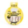 Bilateral adhesive tape on a foamed basis, 25 mm x 10 m, for fastening mirrors, white,