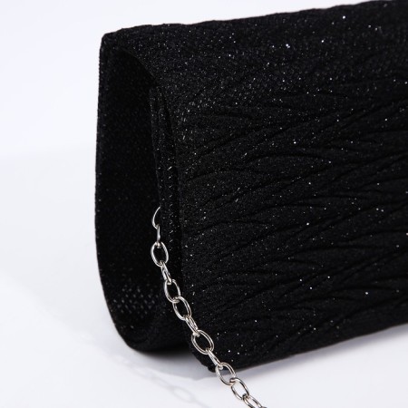 Magneta bag bag, long chain, black color-3