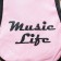 Soprano Upole Case Music Life, 20 x 8 x 57 cm, pink