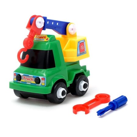 Plastic constructor "Stroytechnics", 20 detail, mix-4