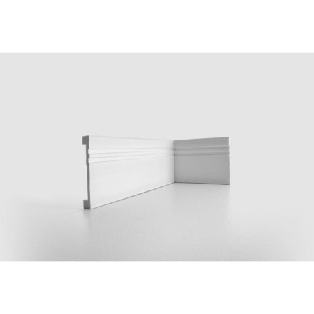 Skirting shock -resistant white 80x12x2000mm-3