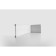 Skirting shock -resistant white 80x12x2000mm