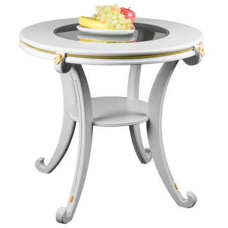 Gloria Gloria table, 740x740x650, dairy oak-4