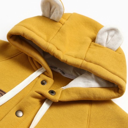 Set (blouse/pants) Children's agency, mustard color, height 62 cm-5