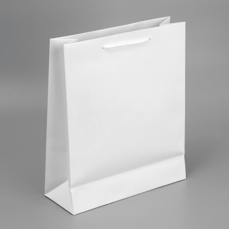 Gift laminated package, packaging, White, m 24 x 29 x 9 cm-3