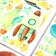 Sticker 3D Interior luminous space 90*30cm