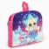 New Year's children's backpack "Happy New Year", Snow Maiden and Bunny, 25x25 cm