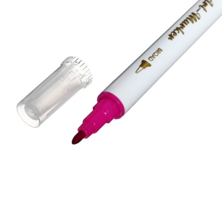 Set of markers 12 colors, bilateral, cystic and beveled tips-10