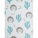 Glass sheet, size 125x75x12 cm, hedgehog print