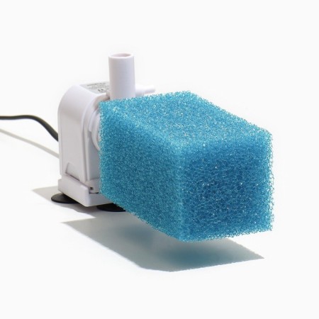 Rectangular sponge for filter No. 3, coarse, 6 x 6 x 12 cm, blue-4
