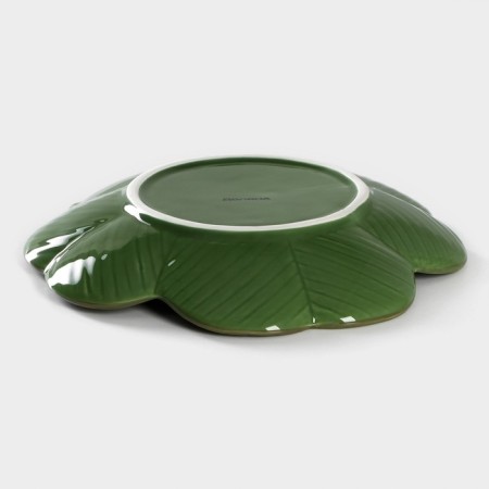 Serving share "Leaf", 18.7 × 2.9 cm, green color-2