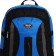 Tourist backpack on lightning, 4 outer pockets, blue/black color