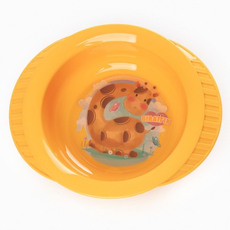 Baby plate on a suction cup Giraffix, color mix-4