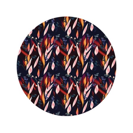 Pareo and beach rug "Abstraction", d = 150 cm-1