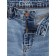 Women's jeans Conte Elegant Mom Slim, size XS, color Light Blue
