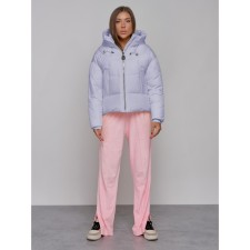 Winter jacket, size 42, purple color