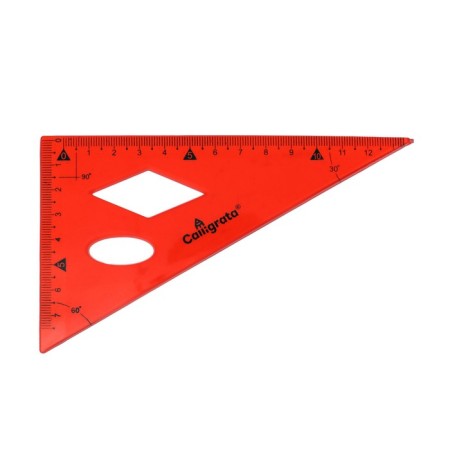 Flexible, silicone square, 14 cm, 30 °, mix-5