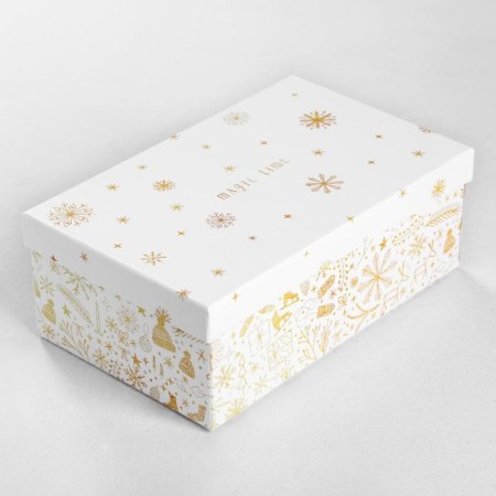 A set of boxes 10 in 1 “gold”, 12 x 7 x 4–32.5 x 20 x 12.5 cm, New Year-11