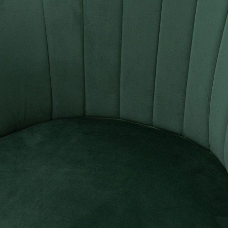 Coral chair, 560 × 500 × 850 mm, velor, green color-13