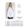 Female blouse, size 68, white color