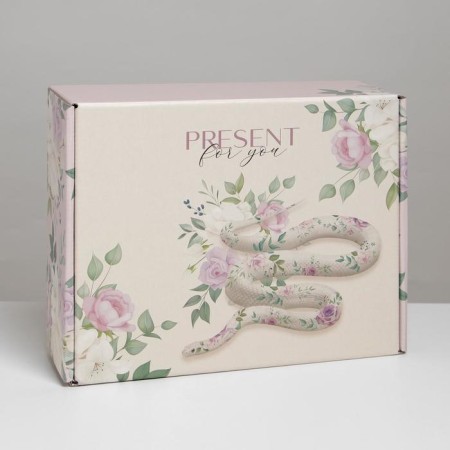 Gift folding box, packaging, “snake”, 27 x 21 x 9 cm-1